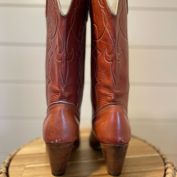 ACME Vintage Leather Western Women’s Cowboy Boots great 4 a country festival 6.5 - Picture 4 of 5